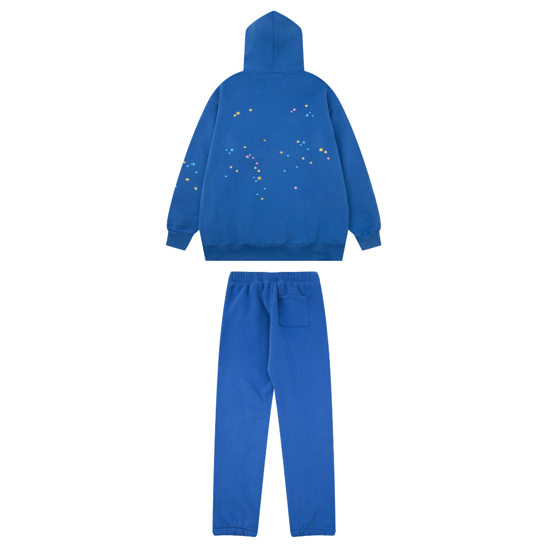 Sp5der Tracksuit Blue