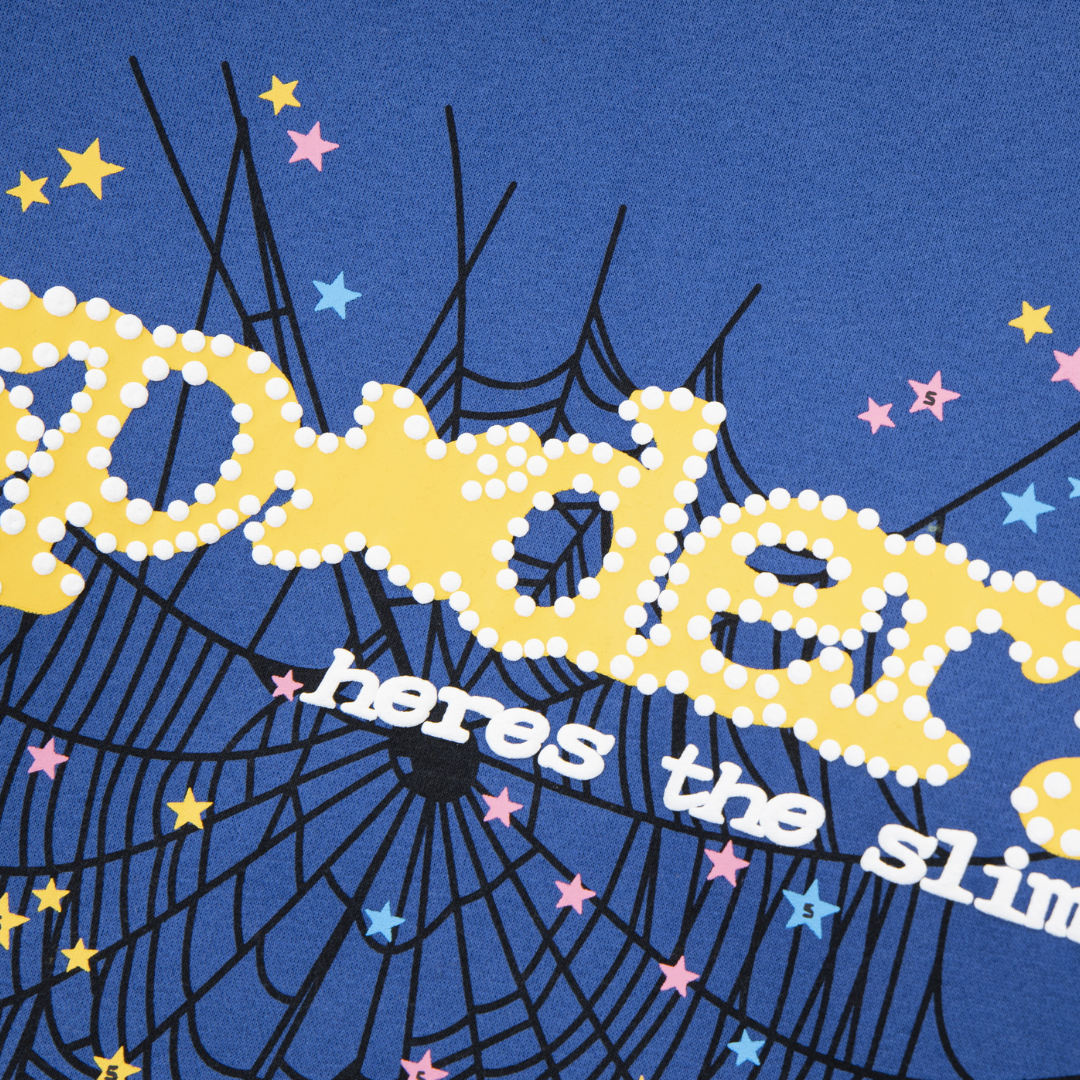 Sp5der Tracksuit Blue