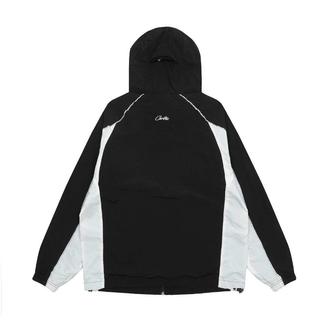 FLMNGO x Crtz Black Windbreaker