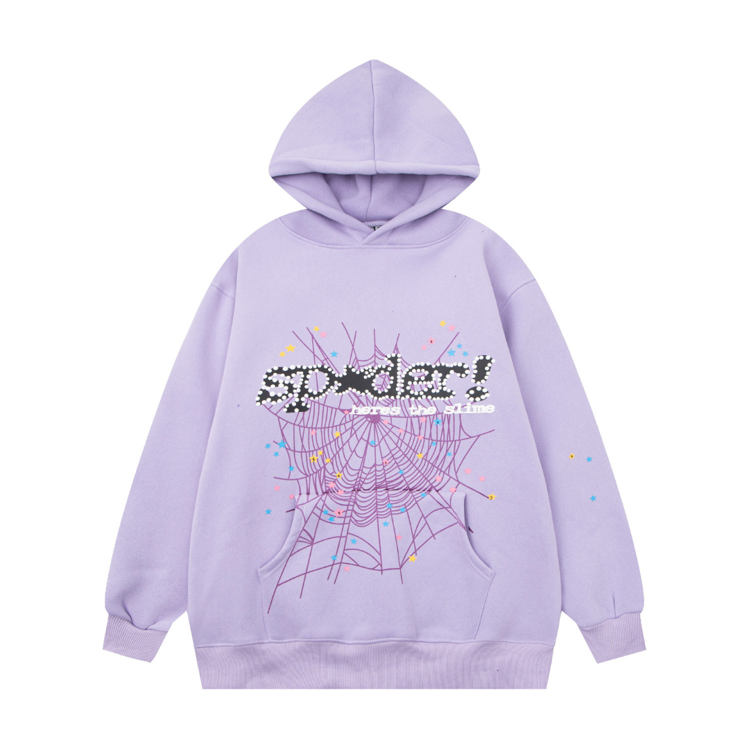 Sp5der Tracksuit Light Purple