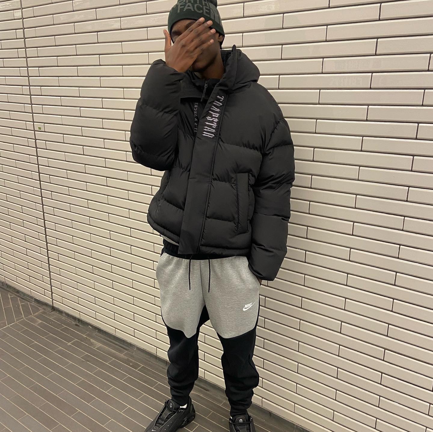 FLMNGO x Hooded Puffer Jacket