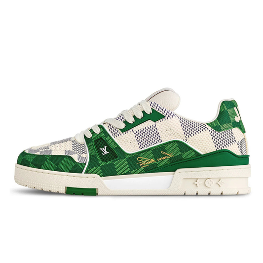 LV Monogram Green Damier Trainer