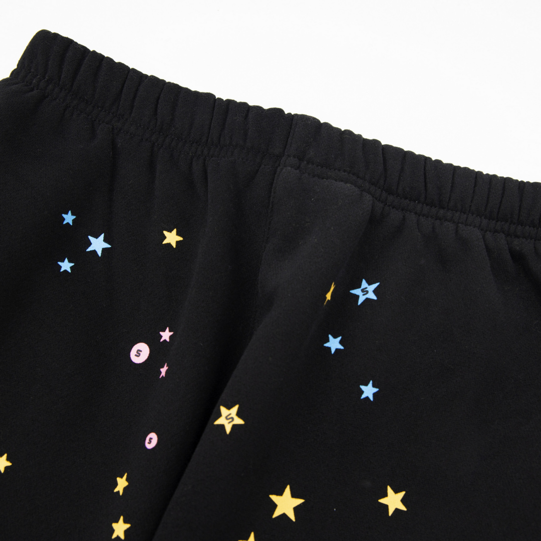 Sp5der Tracksuit Black